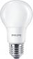 Preview: PHILIPS E27 LED Lampe Birnenform satiniert 7,5W wie 60W kaltweißes Tagessicht 6500K