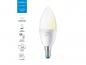 Preview: WIZ E14 Smarte LED Kerzenlampe Tunable White 4,9W wie 40W WLAN/ Wi-Fi