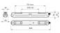 Preview: 60cm Sensor Philips CoreLine LED Feuchtraumleuchte WT120C G2 LED19S/840 PSU MDU IP65 4000K