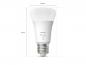 Preview: Starter Set Philips Hue White Ambiance mit 2 x E27 LED Lampen & Bridge 9,5W wie 75W Tunable White