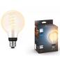 Preview: Philips Hue White E27 White Filament LED Globe Lampe G93 7W - Vintage-Stil mit Glühwedel und tunbale White 2200 - 6500 Kelvin