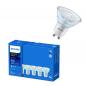 Preview: 5er Pack Philips GU10 MASTER Value LED Strahler Value 4,7W wie 50W warmweiß 3000K 36° dimmbar