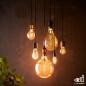 Preview: Philips E27 LED Filament LED Lampe im vintage Design dimmbar 4W wie 25W 1800K extra warmweißes Licht - Bernstein/Gold