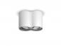 Preview: Philips Hue White Ambiance Pillar 2er Spotleuchte weiß inkl. Dimmschalter mit schwenkbaren Leuchtköpfen