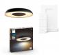 Preview: Philips Hue White Ambiance Ceiling light Still Deckenleuchte mit Dimmschalter Zigbee oder Bluetooth schwarz