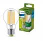 Preview: Ultra Efficient PHILIPS E27 LED Classic Filament Lampe 4W = 60W warmweißes Licht 3000K
