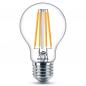 Preview: PHILIPS E27 klare sparsame LED Filament Lampe 8,5W wie 75W 2700K warmweißes Licht