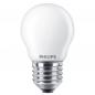 Preview: Philips LED E27 Tropfen Lampe 6,5W wie 60W warmweiß 2700K matt augenschonend