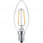 Preview: PHILIPS E14 Classic LED Kerze Filament Lampe 2W wie 25W warmweisses Licht