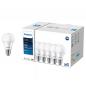 Preview: 6er Pack Mattierte PHILIPS CorePro E27 LED Lampe 10W wie 75W warmweißes blendfreies Licht 2700K