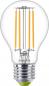 Preview: Besonders effiziente PHILIPS E27 LED Filament Lampe 2,3W wie 40W warmweißes Licht 3000K - Beste Energie Effizienz Klasse