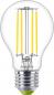 Preview: Besonders effiziente PHILIPS E27 LED Filament Lampe 2,3W wie 40W universalweißes Licht 4000 K - Beste Energie Effizienz Klasse