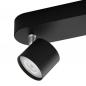 Preview: Philips myLiving Deckenstrahler Star 4flg. Schwarz schwenkbar