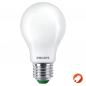 Preview: Besonders effiziente PHILIPS E27 LED Filament Lampe matt 4W = 60W 3000K warmweißes Licht - Beste Energie Effizienz Klasse