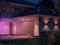 Preview: Philips Hue Hue White Color Ambiance Resonate Outdoor Wandleuchte IP44 - nach unten gerichteter Lichtstrahl