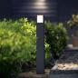 Preview: Philips ultraeffiziente Wegeleuchte Arbour in stilvollem Anthrazit 3000K warmweißes Licht