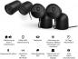 Preview: Philips Hue Secure kabelgebundene Smart Home Überwachungskamera Full HD Video drinnen oder draußen schwarz