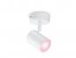 Preview: WIZ Smarter 1-flammiger RGB LED Wandstrahler Imageo in Weiß WLAN/Wi-Fi Tunable White & Color