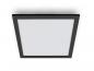 Preview: WIZ Smartes LED Panel quadratisch 30x30cm in Schwarz WLAN/Wi-Fi Tunable White