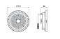 Preview: Philips LED Hallenleuchte CoreLine Highbay Gen5 - elektronisches Betriebsgerät, schaltbar BY121P G5 LED200S/840 PSU NB - Dunkles Grau