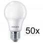 Preview: 50x Standard E27 PHILIPS CorePro LED-Lampen 8W wie 60W Warmweiß