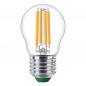 Preview: Besonders effiziente PHILIPS E27 LED Filament Tropfenlampe 2,3W = 40W 4000K neutralweißes Licht - Beste Energie Effizienz Klasse