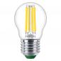 Preview: Besonders effiziente PHILIPS E27 LED Filament Tropfenlampe 2,3W = 40W 4000K neutralweißes Licht - Beste Energie Effizienz Klasse