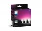 Preview: 3er Pack Philips Hue White & Color Ambiance GU10 LED Reflektoren 4,2W wie 35W dimmbar Bluetooth- und ZigBee-Steuerung RGBW