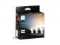 Preview: 3er Pack Philips Hue Warm White GU10 LED Reflektoren 4,2W wie 35W dimmbar Bluetooth- und ZigBee-Steuerung tunable White