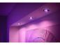 Preview: Philips Hue White & Color Ambiance Centura Einbauspot schwenkbar in Schwarz IP20