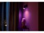 Preview: Philips Hue White & Color Ambiance 1-flammiger LED-Strahler Fugato in Schwarz