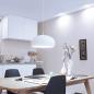 Preview: PHILIPS E27 CorePro LED Lampe Birnenform matt dimmbar 8W wie 60W 5CCT - mit 5 verstellbaren Farbtemperaturen