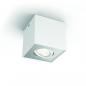 Preview: Puristischer Philips myLiving Box LED Deckenstrahler schwenkbar Warm Glow in Weiß