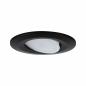 Preview: Paulmann 92462 LED Einbauleuchte Calla Basisset schwenkbar IP65 rund 90mm 30° 10x6W 10x500lm 230V 4000K Schwarz matt