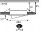 Preview: Paulmann 92959 Zigbee LED Einbauleuchte Set Nova Plus Coin dimmbares warmweißes Licht Eisen gebürstet