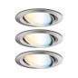 Preview: Paulmann 92962 LED Einbauleuchte Set Nova Plus ZigBee Tunable White Coin