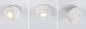 Preview: Schwenkbarer LED- Deckenstrahler Spircle 8W 36° 3000K 230/40V Weiß matt/Alu Paulmann 93372