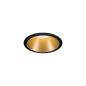 Preview: Paulmann 93404 Einbauleuchte Set Cole Coin 3StepDim rd starr LED 3x6.5W 2700K schwarz/gold
