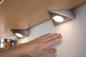 Preview: Set LED Möbel Unterschrankleuchten Eisen gebürstet Paulmann 93572