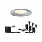 Preview: Paulmann 93949 Outdoor Plug & Shine Floor Mini Ergänzungs Set IP65 3000K 24V Silber