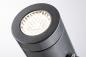 Preview: Zylindrischer grauer LED Erdstrahler Paulmann 94368 Plug + Shine Spot 7W IP65 230V 3000K Aluminium