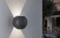 Preview: Kugelförmige Up and Down LED-Beton Außenwandleuchte Concrea von Paulmann IP44 3000K 94499