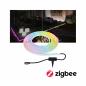 Preview: Paulmann 94562 Plug&Shine 10 Meter ZigBee Neon LED-Streifen RGB IP67 24V