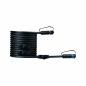 Preview: Paulmann 94596 Plug & Shine 5 Meter Kabel IP68 2x1,5qmm Schwarz