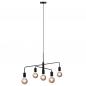 Preview: Nordlux Gloom moderne Pendelleuchte Schwarz E27 modern