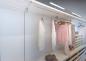 Preview: 80cm Helestra GAIA LED Spiegel Aufsatzleuchte mit Fernbedienung dimmbar