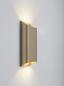 Preview: Helestra LED Wandleuchte TOCO in Coffee gold dimmbar