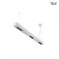 Preview: SLV 1000928 Q-LINE PD LED Indoor Pendelleuchte 1m BAP silber 3000K