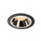Preview: SLV 1003918 NUMINOS DL L Indoor LED Deckeneinbauleuchte schwarz/chrom 2700K 40°
