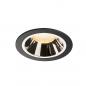 Preview: SLV 1003942 NUMINOS DL L Indoor LED Deckeneinbauleuchte schwarz/chrom 3000K 40°